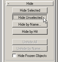 Display Tab/Hide Unselected