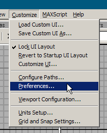 Customize/Preferences...